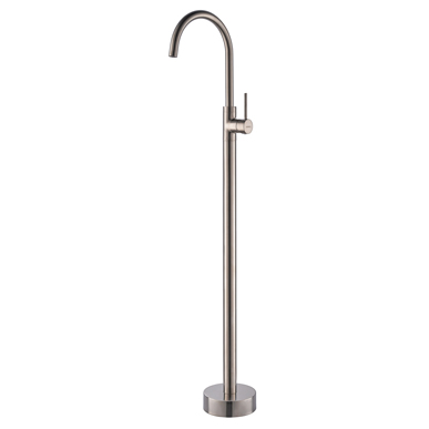 Round Floor Standing Basin Mixer
