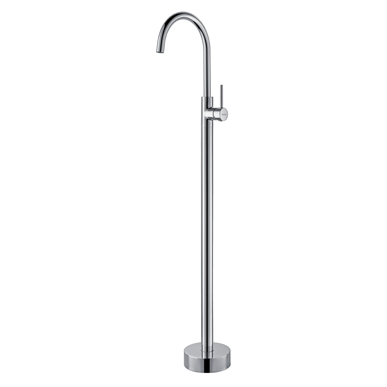Round Floor Standing Basin Mixer