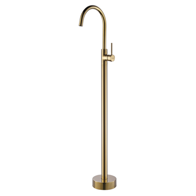 Round Floor Standing Basin Mixer