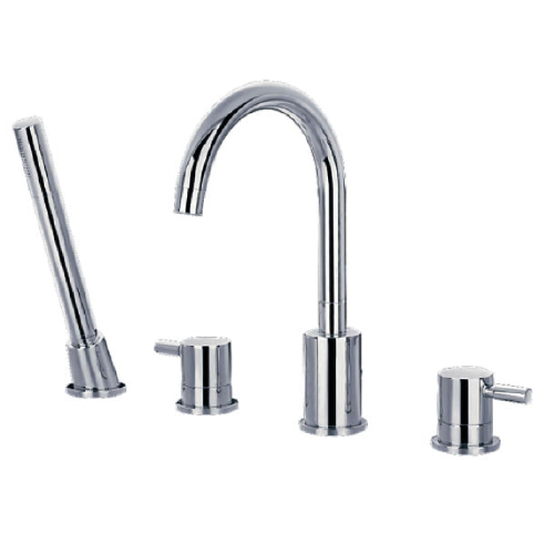 4-Hole Deck Mounted Bath/Shower Mixer