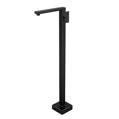 Square Floor Standing Basin Mixer