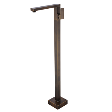 Square Floor Standing Basin Mixer