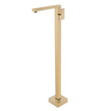 Square Floor Standing Basin Mixer