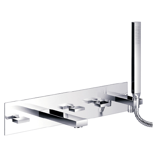 5 - Hole Wall Mounted Bath/Shower Mixer