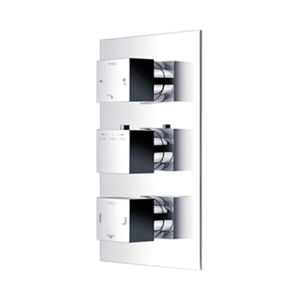 Concealed Thermostatic Shower Mixer with 6-Way Diverter