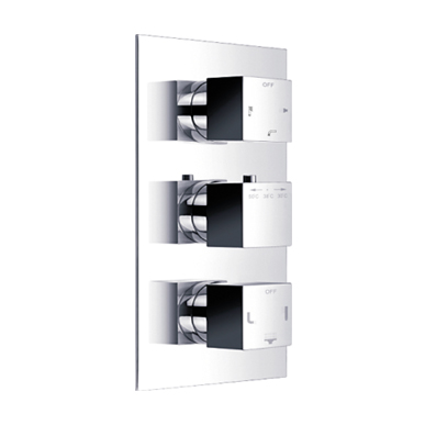 Concealed Thermostatic Shower Mixer with 6-Way Diverter