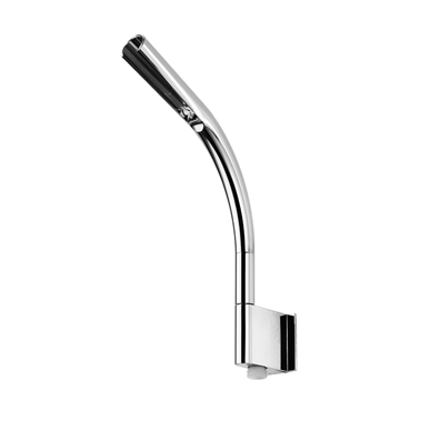 Swivel Shower Arm with Integrated Elbow Outlet