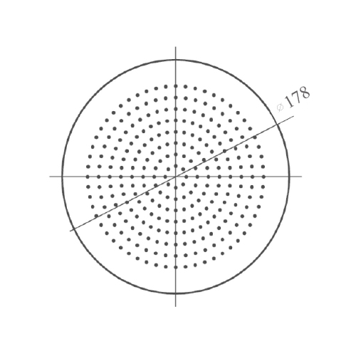 Round Rain Shower 7” - Image 2