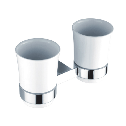 Double Ceramic Tumbler Holder