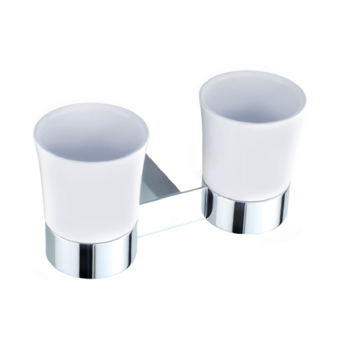 Double Ceramic Tumbler Holder